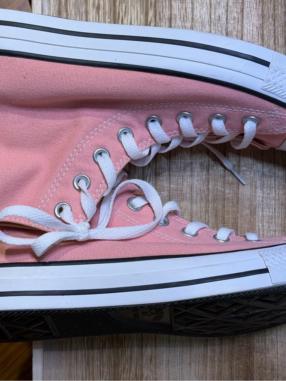Converse Chuck Taylor All Star High-Top Pink Sneakers NWOT Sz Womens 10/Mens 8 - Picture 3 of 6